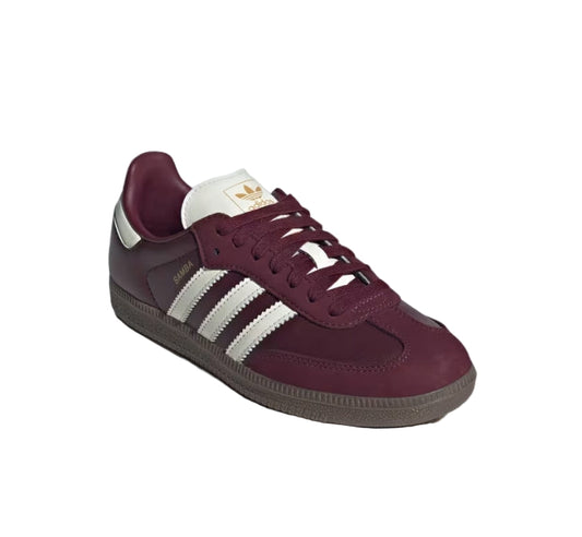 Adidas Samba OG - White/Burgundy