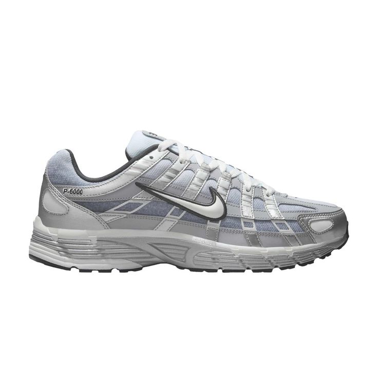 Nike P-6000 - Metalic Silver/Wolf Grey