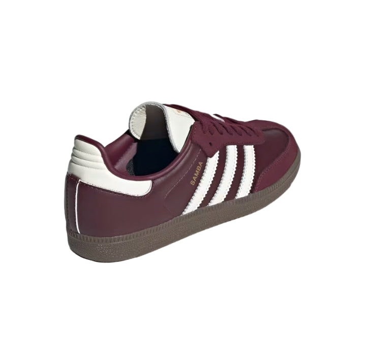 Adidas Samba OG - White/Burgundy